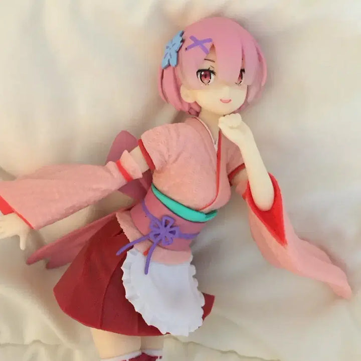 [BUNJANG] Re:Zero Ram Sakura Figure / 리제로 람 사쿠라 피규어