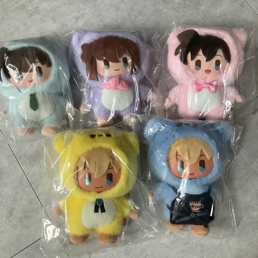 [BUNJANG] Detective Conan Plush Bundle / 코난 누이 코부부(?) 일괄 판매