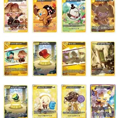 [BUNJANG] Cookie Run Brave Plus Season 12 Full Set / 12탄 쿠키런브레이버스 색별 전종 판매합니다