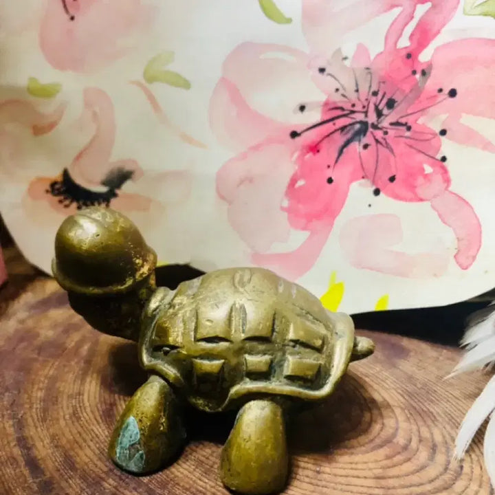 [BUNJANG] Cute Turtle Bronze Sculpture Interior Decor / 귀여운 거북이 브론즈 조형 인테리어 소품