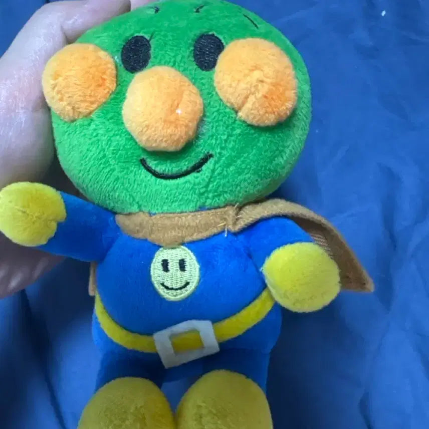 [BUNJANG] Anpanman Green Keychain / 초록 호빵맨 키링