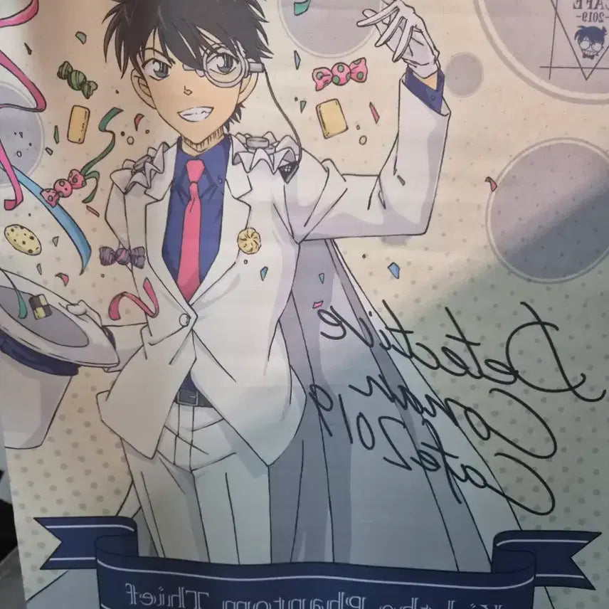[BUNJANG] Detective Conan: Phantom Thief Kid &amp; Conan Cafe Scroll Poster / 명탐정코난 괴도키드 코난 카페 족자봉 판매