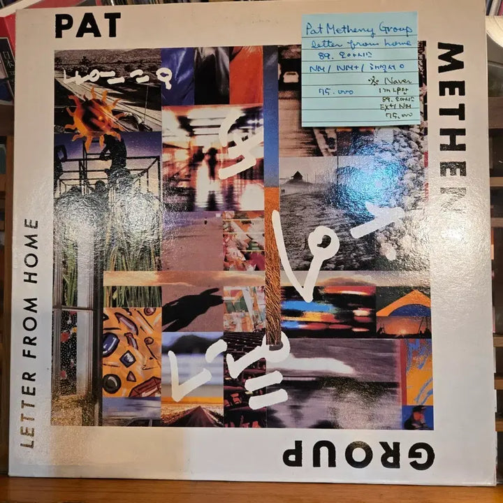 [BUNJANG] Pat Metheny Group Letter from Home LP / Pat Metheny Group.letter from home.89.오아시스.NM/NM+.민트급LP