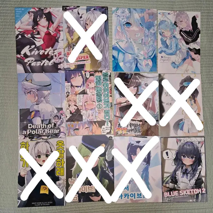 [BUNJANG] Blue Archive Artbook Collection / 블루아카이브 회지 모음 (4+1)