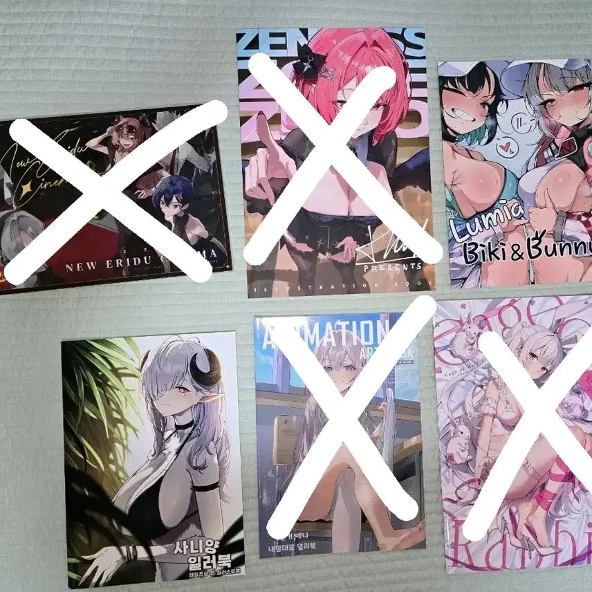 [BUNJANG] Various Genres (4+1 Bundle) Doujinshi / 젠존제 스텔라이브 등 각종장르 회지(4+1)