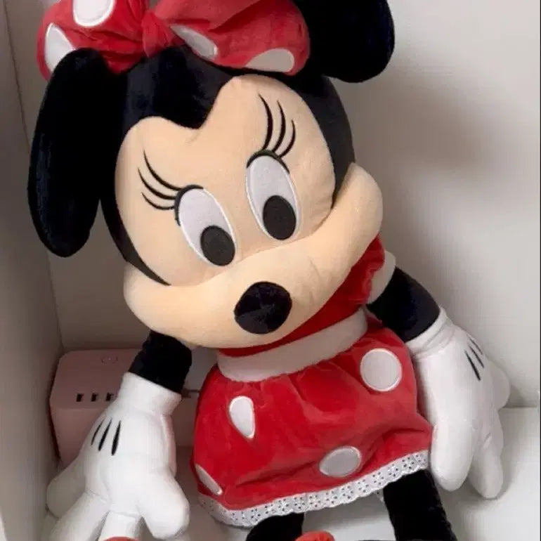 [BUNJANG] Disney Minnie Mouse Large Plush Doll / 디즈니 미니마우스 라지 플러시 인형
