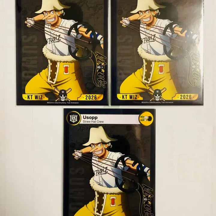 [BUNJANG] One Piece Usopp 3-Piece KT Set / 원피스 KT 우솝 3종 세트-07