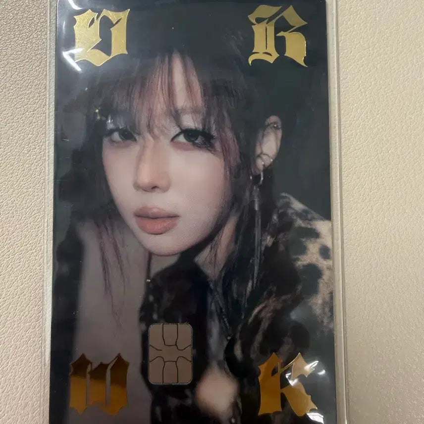 [BUNJANG] Aespa Winter Dirty Work Photocard / 에스파 윈터 교통카드 더티워크
