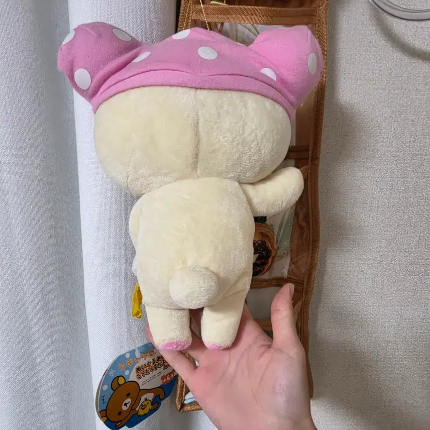 [BUNJANG] Rilakkuma "Snow Fight" Classic Plush Toy / 눈 싸움하는 고전 코리락쿠마