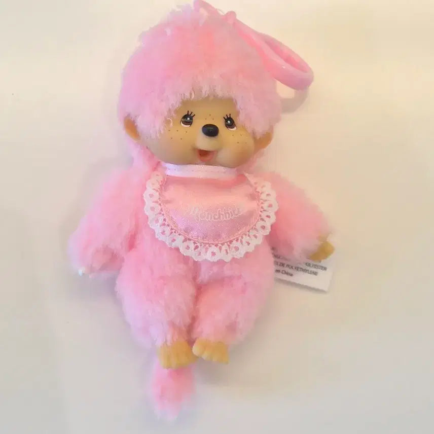 [BUNJANG] Authentic Limited Edition European Pink Monchhichi / 정품)유럽 한정 뽀글이 핑크 몬치치