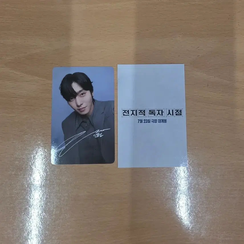 [BUNJANG] Ahn Hyo-seop "Omniscient Reader" Photocard / 전지적 독자 시점 안효섭 포토카드