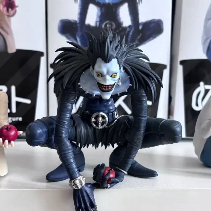 [BUNJANG] Death Note Light Yagami, Ryuk, L Noodles Stopper Figure Bundle Set / 데스노트 라이토 류크 엘 누들스토퍼 피규어 일괄