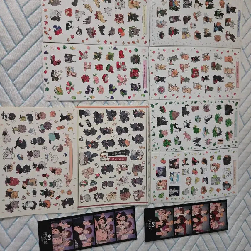 [BUNJANG] Haikyuu!! Stickers Bundle Set / 하이큐 스티커3