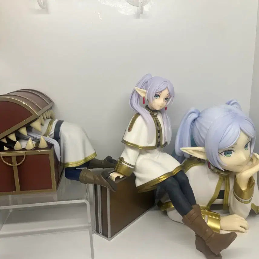 [BUNJANG] Frieren 3 Types Bundle Figure Set (Desktop, Mimic, Bust) / 프리렌 피규어 3종 일괄 (데스크탑, 미믹, 흉상)