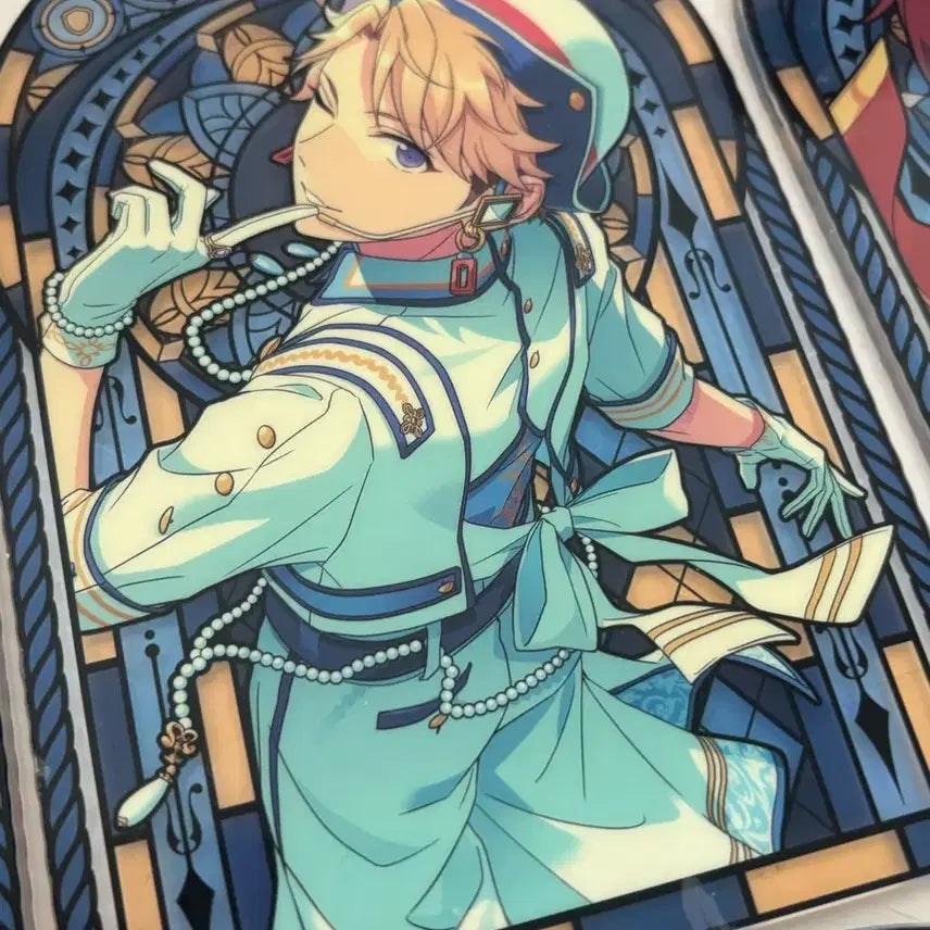[BUNJANG] Ensemble Stars! Knights Stain Glass Acrylic Stand Bundle Set / 앙스타 나이츠 스테인글라스 아크릴 일괄