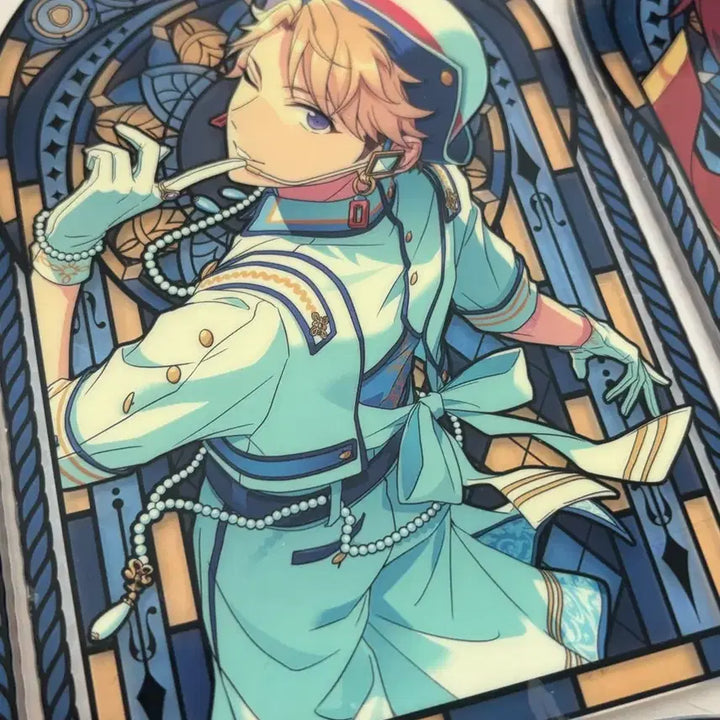 [BUNJANG] Ensemble Stars! Knights Stain Glass Acrylic Stand Bundle Set / 앙스타 나이츠 스테인글라스 아크릴 일괄