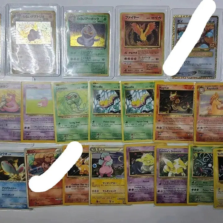 [BUNJANG] Pokemon Cards Old Back Holo / 포켓몬카드 올드백 홀로