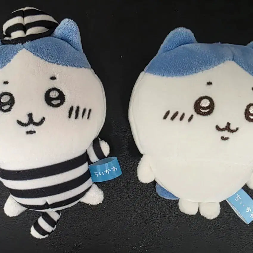 [BUNJANG] Manjyakwi Hachiware Plush Doll Set / 먼작귀 하치와레 인형 2종 일괄