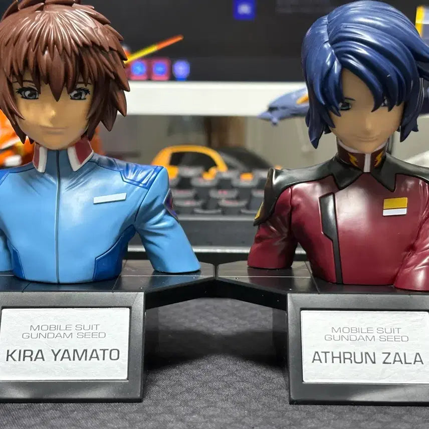 [BUNJANG] Bandai Figure-rise Bust Kira/Aslan / 반다이 건담 시드 피규어라이즈 버스트 키라/아스란