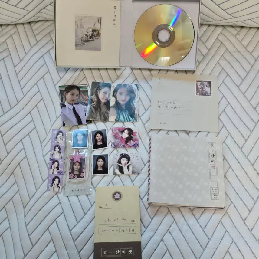 [BUNJANG] IU "Flower Bookmark" Album Set / 아이유 꽃갈피 셋