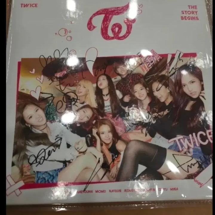 [BUNJANG] Twice The Story Begins Signed Album / 트와이스 THE STORY BEGINS 사인 앨범