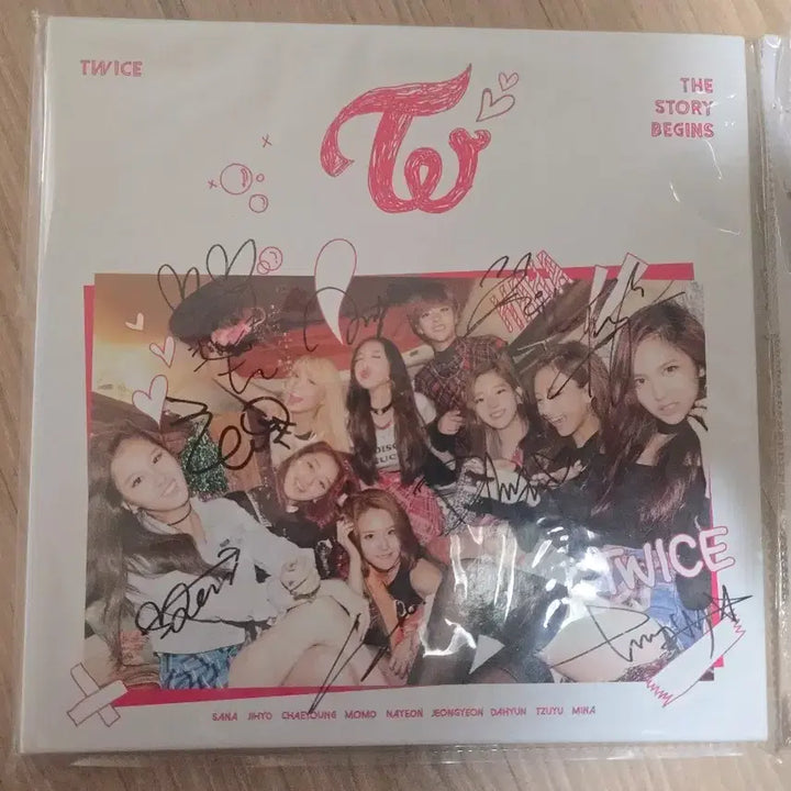 [BUNJANG] Twice The Story Begins Signed Album / 트와이스 THE STORY BEGINS 사인 앨범