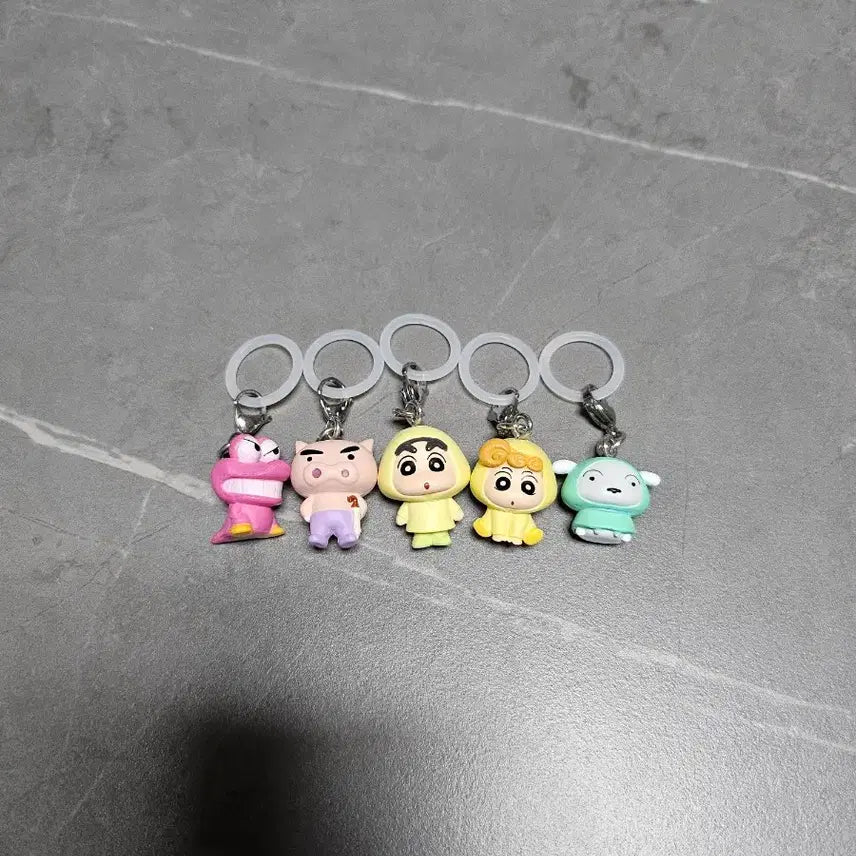 [BUNJANG] Crayon Shin-chan "O.B." Pastel Raincoat Full Set / 짱구 우비 파스텔 메지루시 풀세트