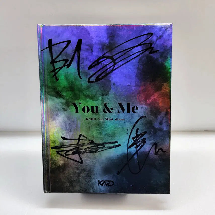 [BUNJANG] KARD Mini 2nd Album You &amp; Me Signed Edition / [친필싸인앨범] KARD(카드) 미니2집 앨범 You &amp; Me