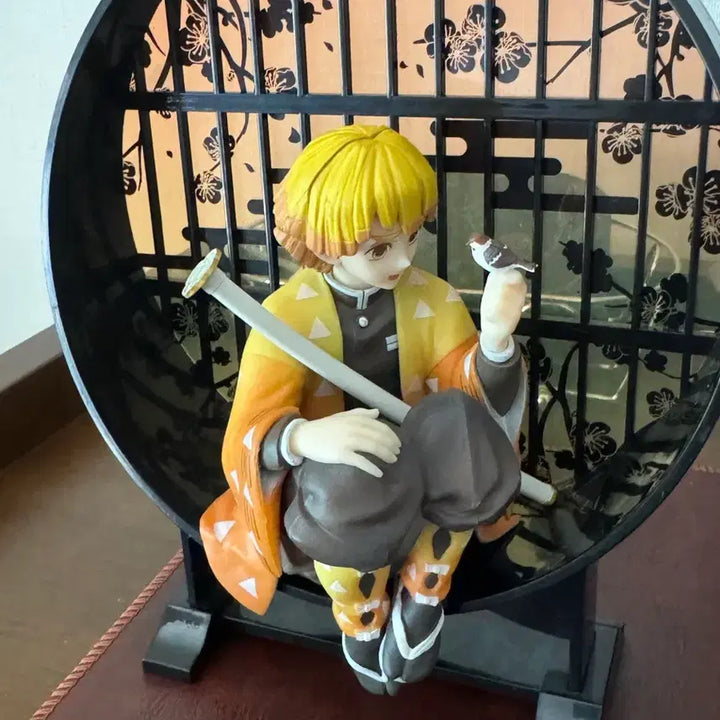[BUNJANG] Demon Slayer Zenitsu Figure Screen / 귀멸의칼날 병풍 젠이츠 피규어