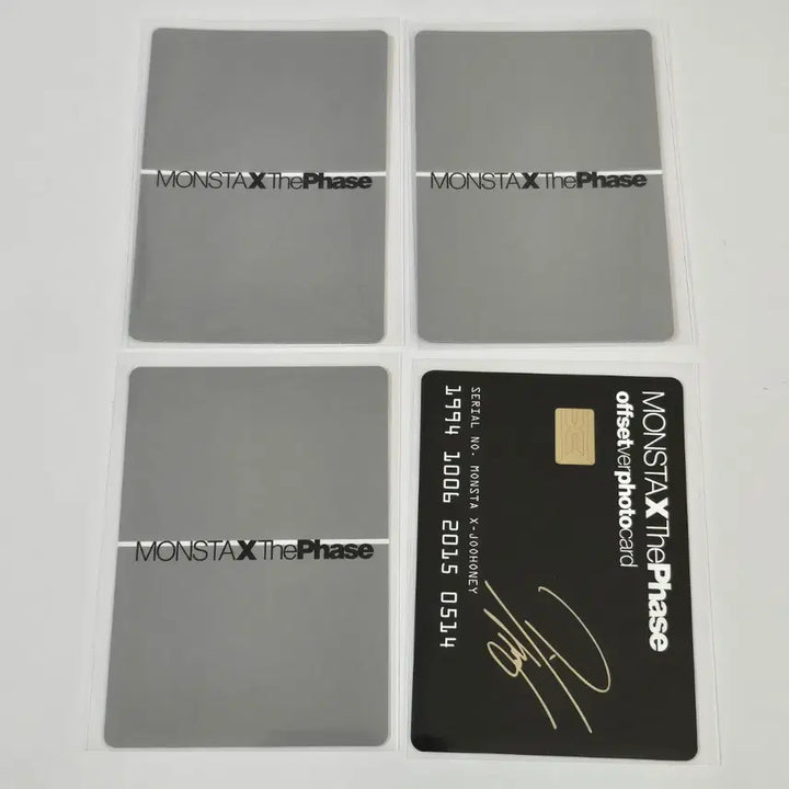 [BUNJANG] Monsta X The Phase Unit Photocard Bundle Set / 몬스타엑스 The Phase 유닛포카 3장, 주헌 1장 일괄