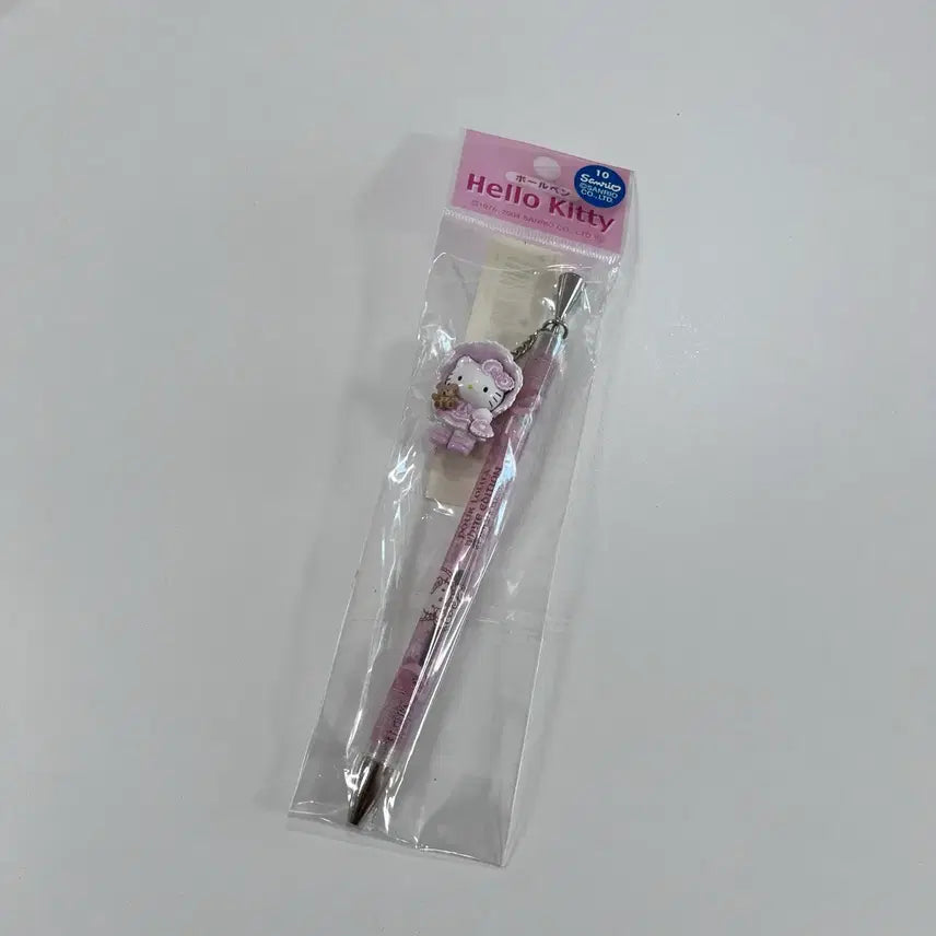 [BUNJANG] Classic Nobara Kitty Ballpoint Pen / 고전 노바라 키티 스트랩 볼펜