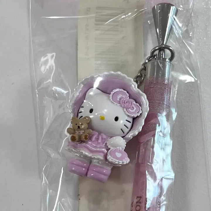 [BUNJANG] Classic Nobara Kitty Ballpoint Pen / 고전 노바라 키티 스트랩 볼펜
