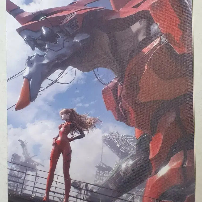 [BUNJANG] Evangelion Illustration Canvas Print / 에반게리온 일러스트