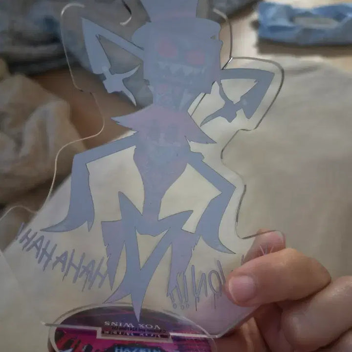 [BUNJANG] Hazbin Hotel Alastor &amp; Vox Acrylic Stand / 급전/판매)해즈빈호텔 복스 알래스터 아크릴스탠드
