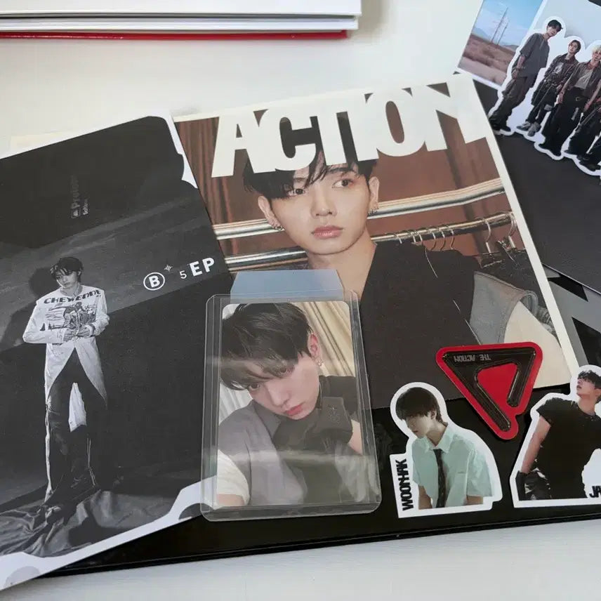 [BUNJANG] BOYNEXTDOOR The Action Pause Photocard Set / 보넥도 디액션 Pause 포카포함 풀구성
