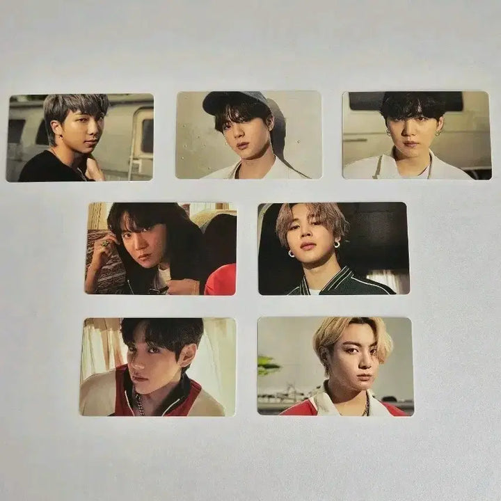 [BUNJANG] BTS The Best Lucky Draw Photocard Bundle Set (7 pcs) / 더베스트 특전 포카 7장 일괄 방탄 bts poca pc 일본