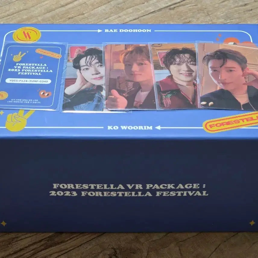 [BUNJANG] Forestella Ko Woo-rim Photocard Bundle Set / 포레스텔라 VR 키트 +덤
