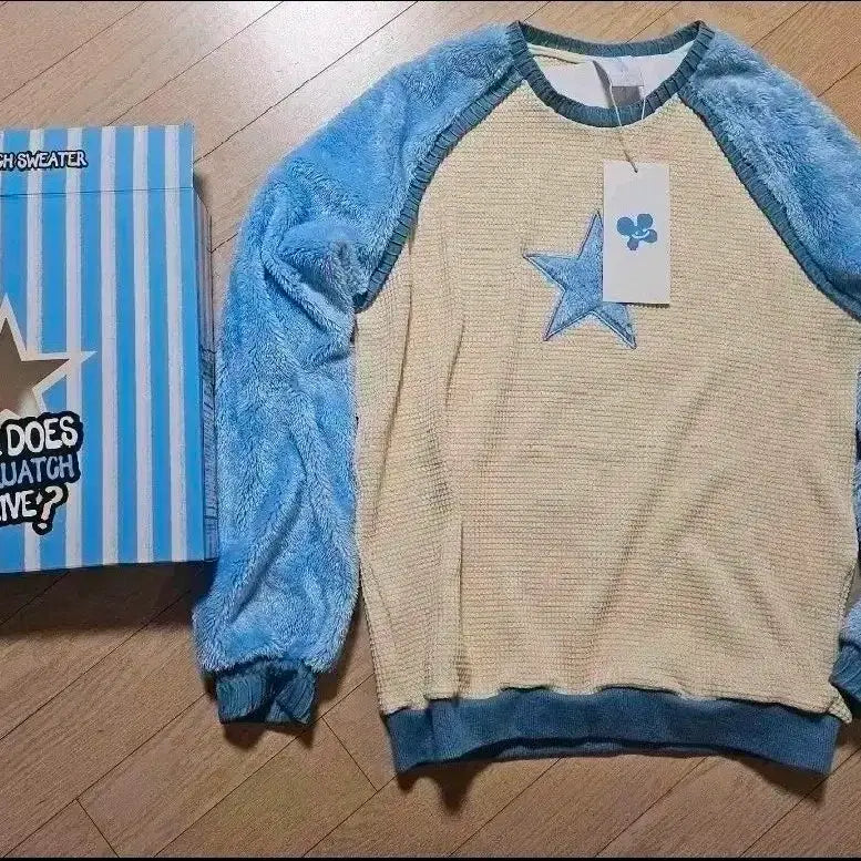 [BUNJANG] Zior Park Sasquatch Star Knit / 지올팍 굿즈 사스콰치 별니트 판매합니다