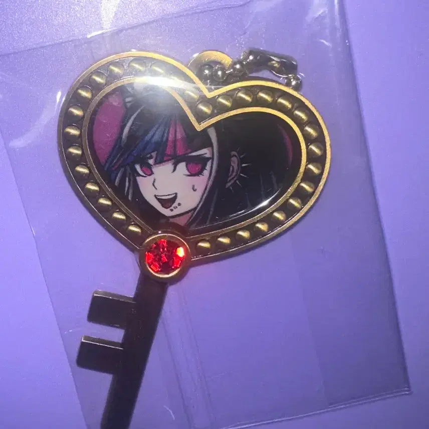 [BUNJANG] Danganronpa Ibuki Mioda Love Keyring / 단간론파 미오다 이부키 사랑의 열쇠 키링