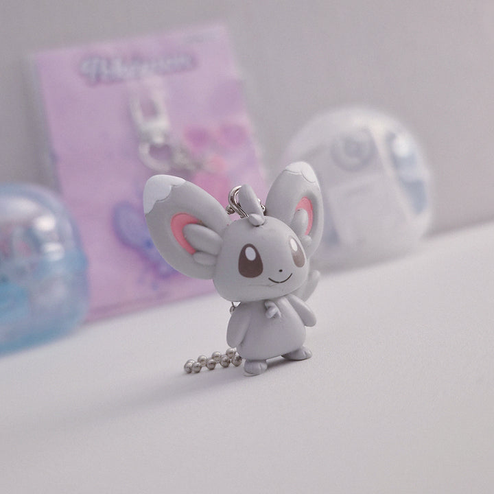 [BUNJANG] Pokemon 4-Type Gacha Figure Set / 포켓몬 치라미 가챠 피규어 굿즈 4종