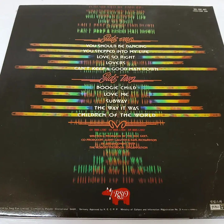 [BUNJANG] Bee Gees 2 Records Mint Condition / 비지스(Bee Gees)-2EA