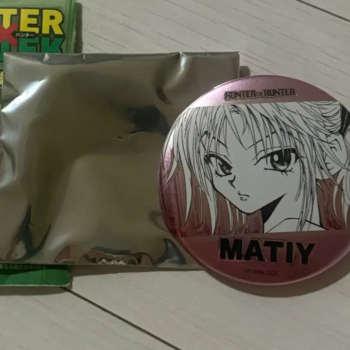 [BUNJANG] Hunter x Hunter Jump Shop Deco Collection Original Art Can Badge / 헌터X헌터 헌터헌터 마치 점프샵 디콜렉션 원화 캔뱃지 양도