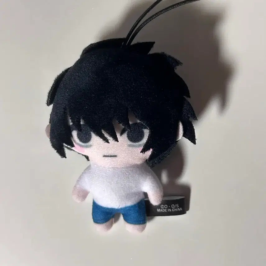 [BUNJANG] Death Note Kapuco Nui Gacha L Plush Doll / 데스노트 카푸코 누이 가챠 엘 인형 가챠