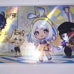 [BUNJANG] Hello Cycling Malani Kinitis Chaska Hologram Ticket / Hello cycling 일본 나타 특전 홀로그램 티켓 원신 말라니 키니치 차스카 헬로 사이클링