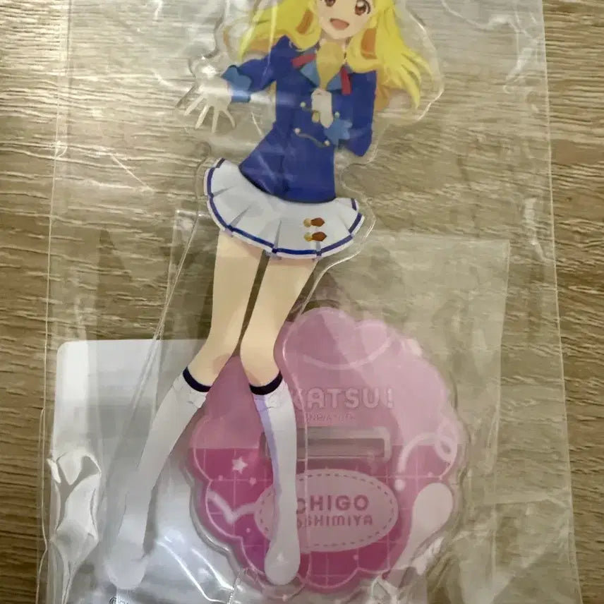 [BUNJANG] Aikatsu! Ichigo &amp; Ringo Acrylic Stand / 아이카츠 아이엠스타 이치고 라임 아크릴 스탠드