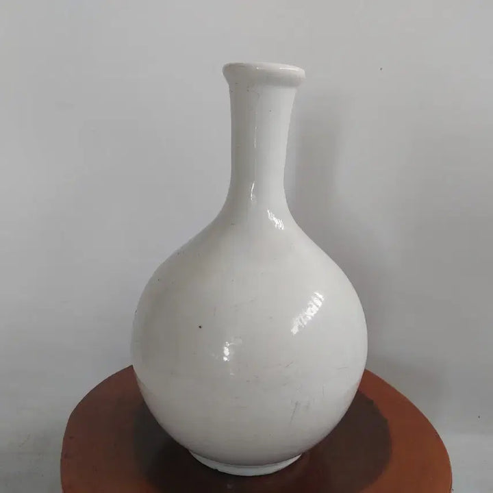 [BUNJANG] Joseon Dynasty White Porcelain Vase / 근대사 외사기 주병  - 백자 주병. 소품용