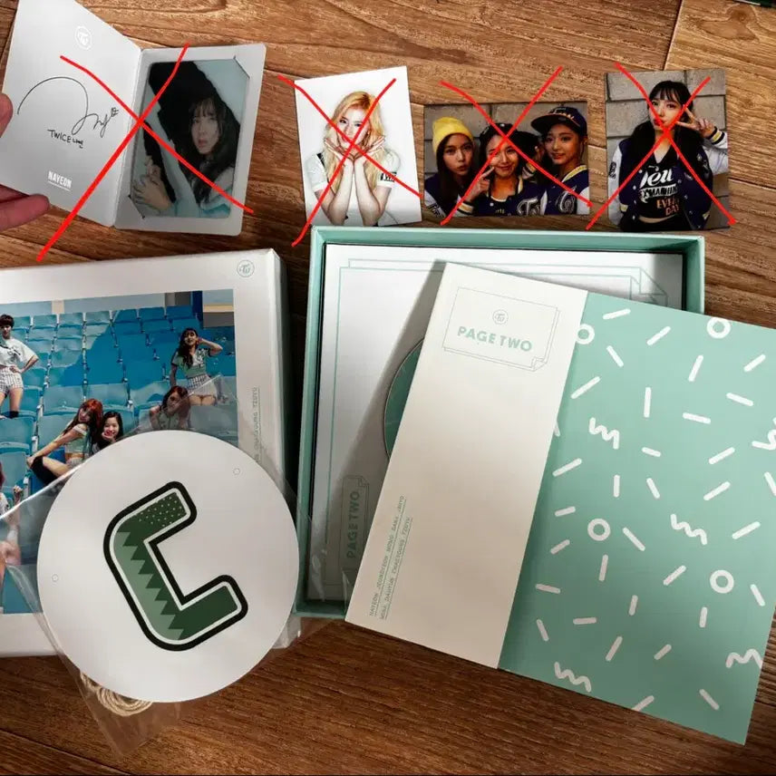 [BUNJANG] Twice Page Two Album + Poster / 트와이스 PAGE TWO 앨범 + 포스터