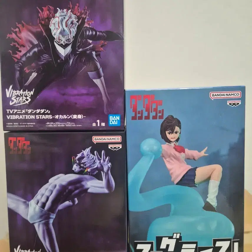 [BUNJANG] Dandadan 3-Figure Bundle Set (Sealed) / 미개봉 일괄))  단다단  피규어 3종 세트