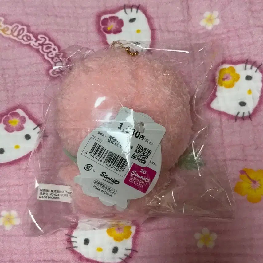 [BUNJANG] Sanrio Monyugurumi Strawberry Kitty Plush / 산리오 무뉴구루미 딸기 키티