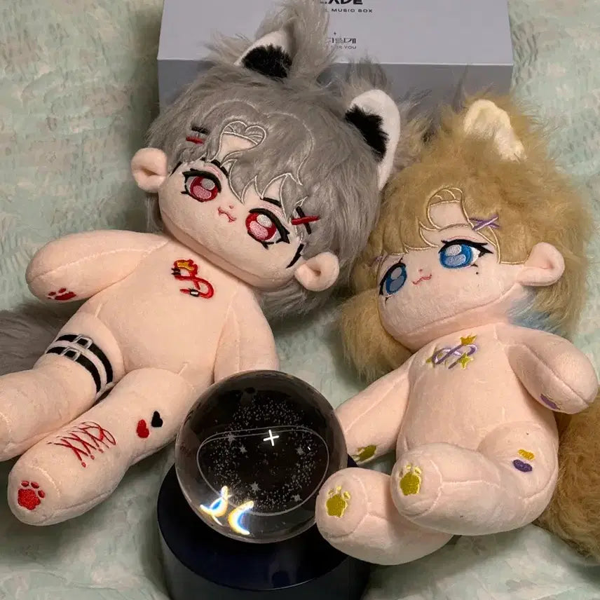 [BUNJANG] PLAVE Music Box + Noah 40cm Doll Set / 플레이브 오르골+40깅 노라인 세트 판매
